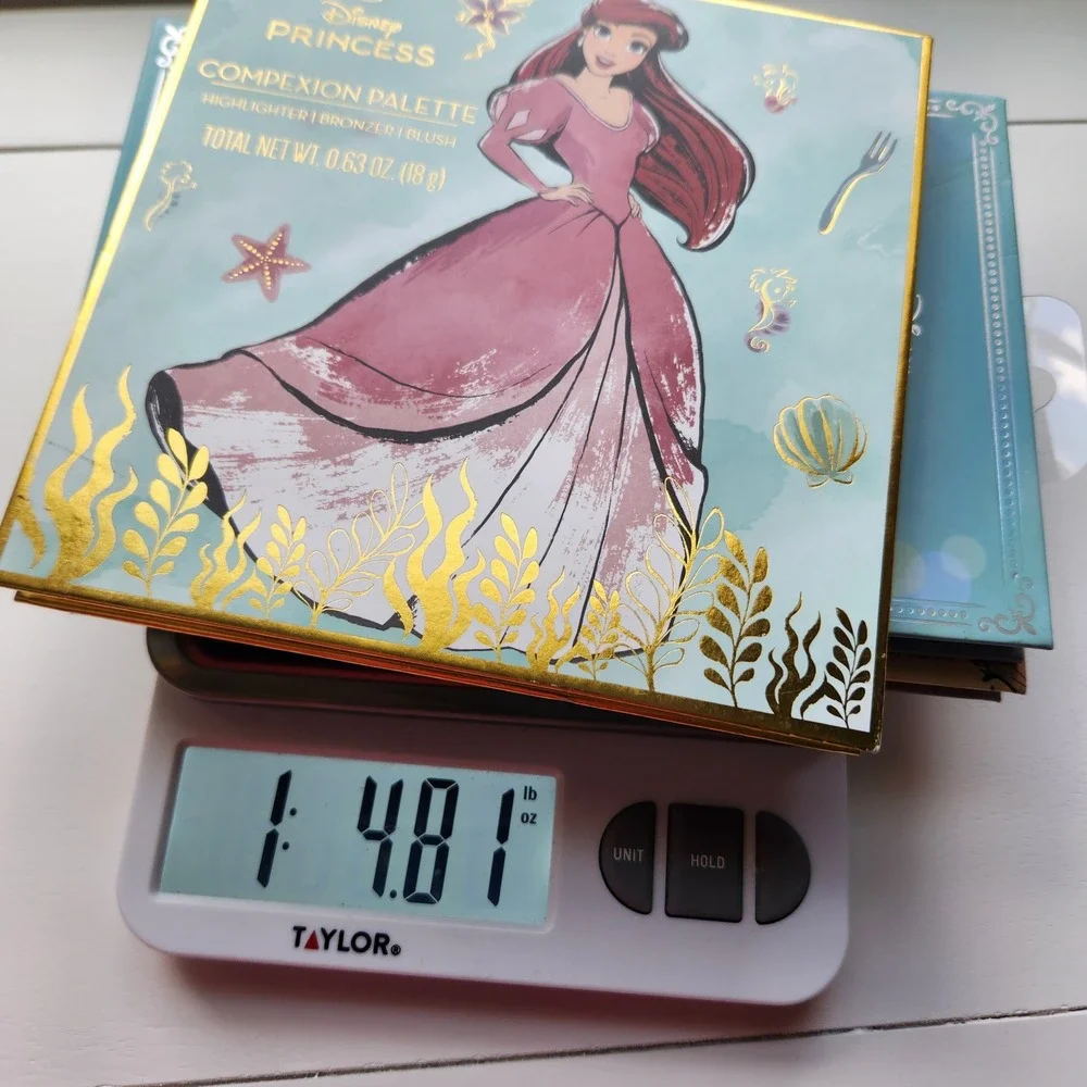 Disney Princess Makeup Palette Bundle Snow White Belle Ariel NEW